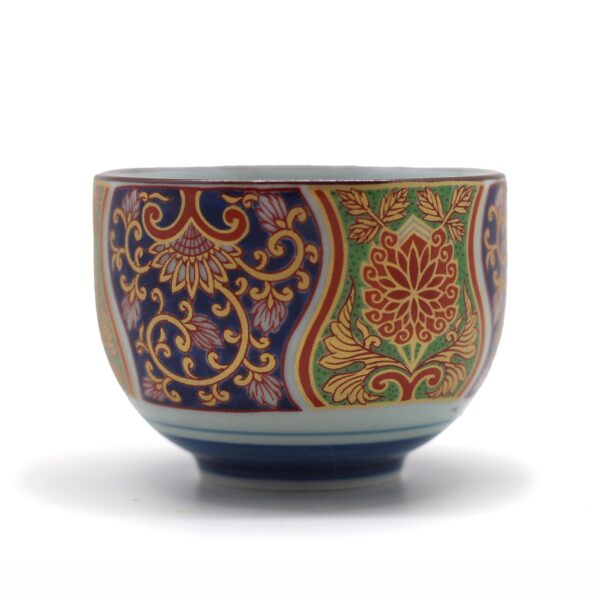 SERVICE À THE THÉIÈRE ET 5 TASSES MULTICOLORE – Image 3