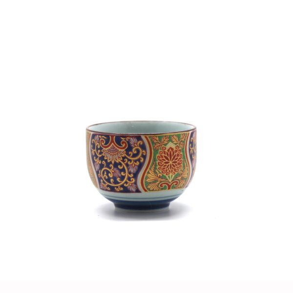 SERVICE À THE THÉIÈRE ET 5 TASSES MULTICOLORE – Image 4