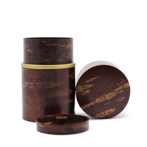 GRANDE BOÎTE EN BOIS DE CERISIER GOLD CIRCLE