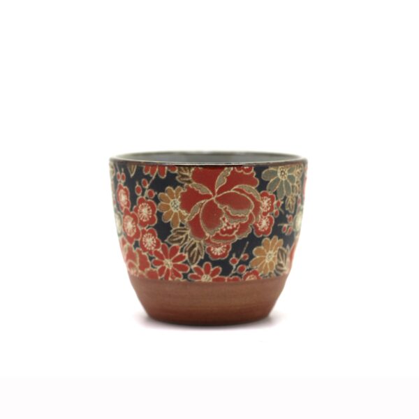THÉHIÈRE ET DEUX TASSES – DRAGON FLOWERS – Image 3