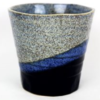 TASSE À THÉ EN GRÈS BLEUE NUIT